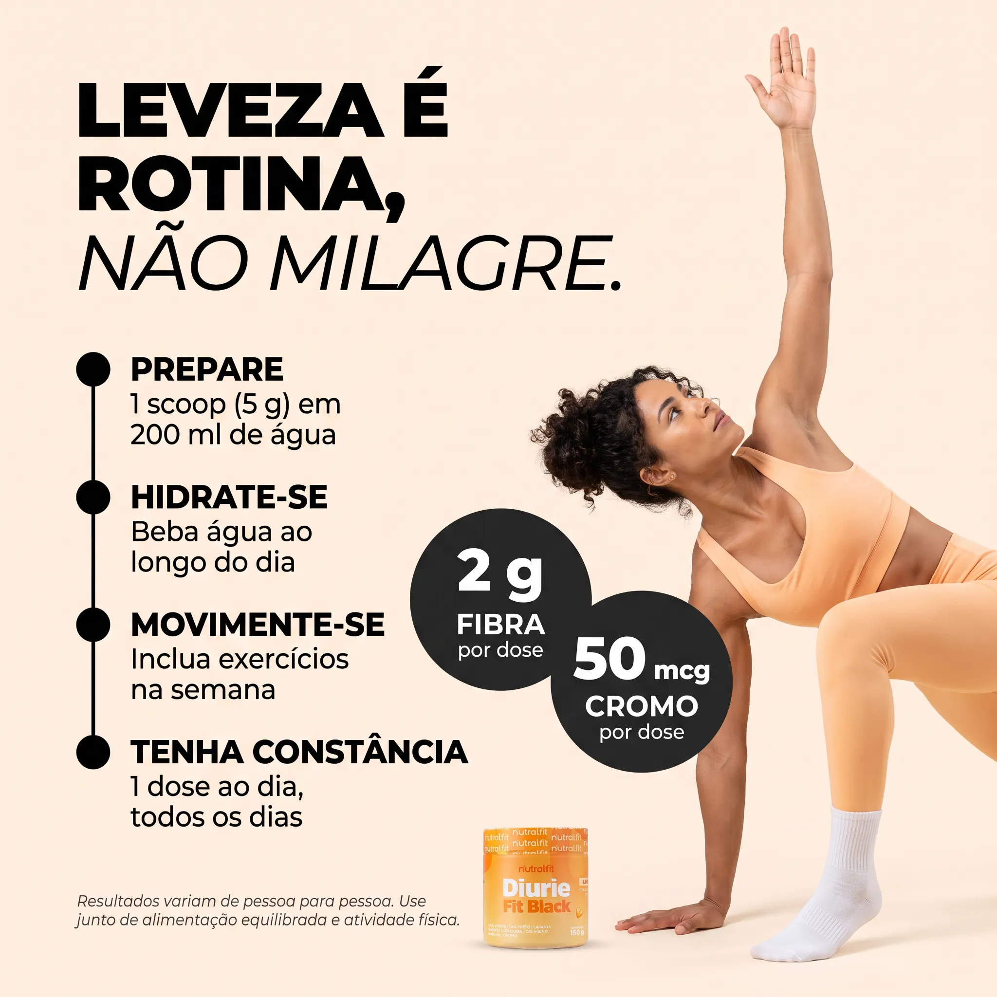 Leveza é rotina